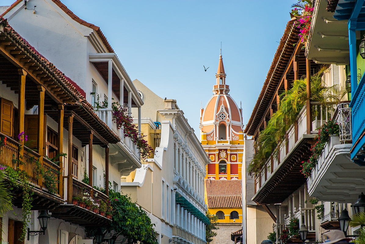 La arquitectura de Cartagena, con edificaciones de gran belleza