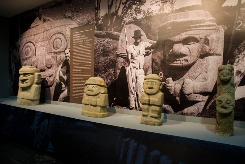 Casa Museo Luis Duque Gómez, Archäologischer Park San Agustín, Huila, Kolumbien.