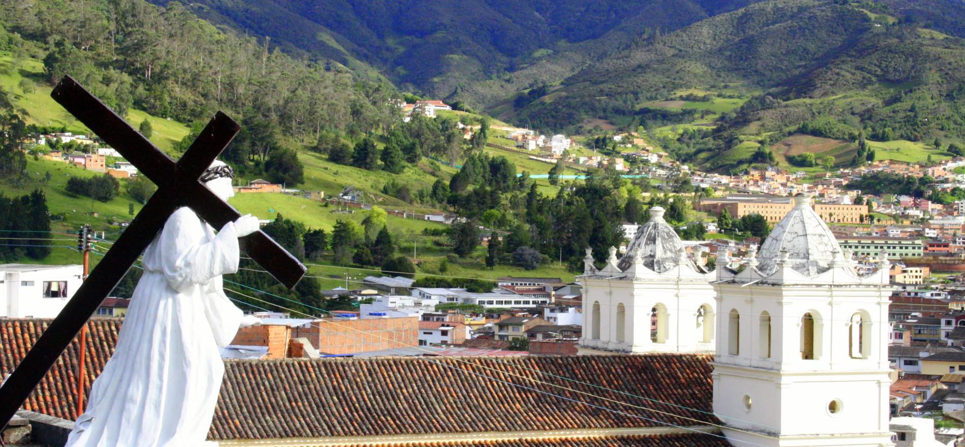 View of the Ermita del Señor del Humilladero, with its colonial religious architecture.