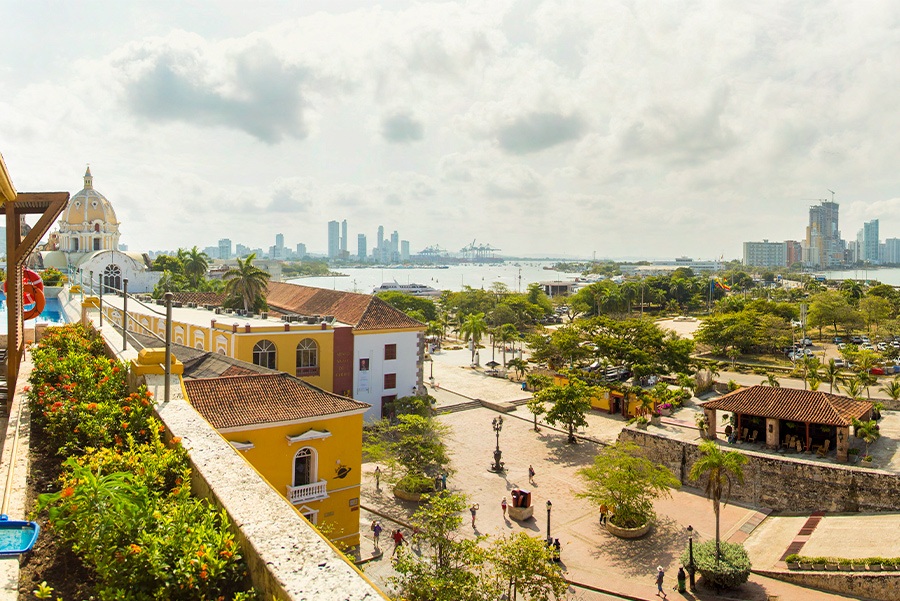 Le climat en Colombie ressemble à l'été à Carthagène des Indes | Voyage en Colombie