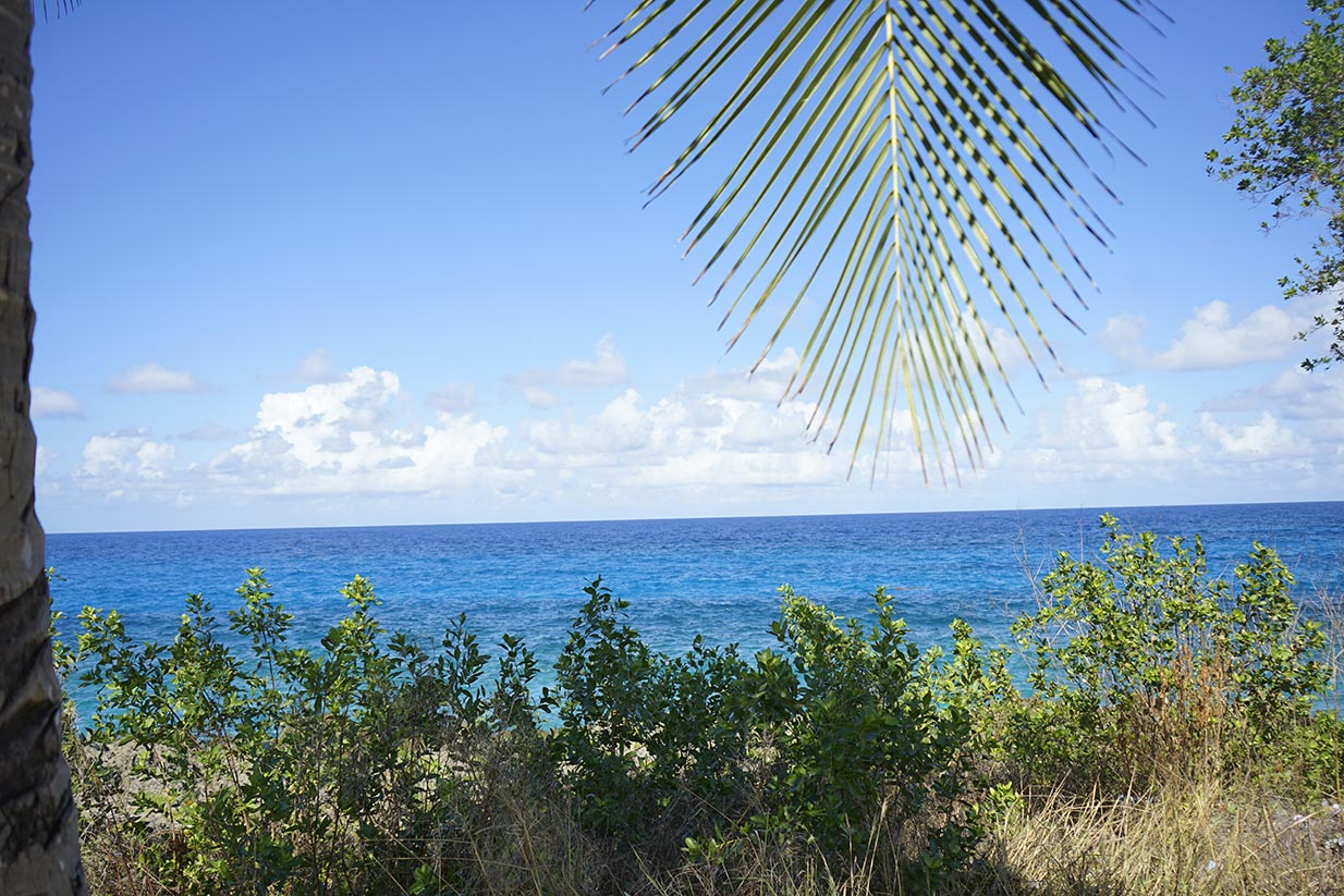 Die schönen Küsten und das blaue Meer auf San Andrés Island