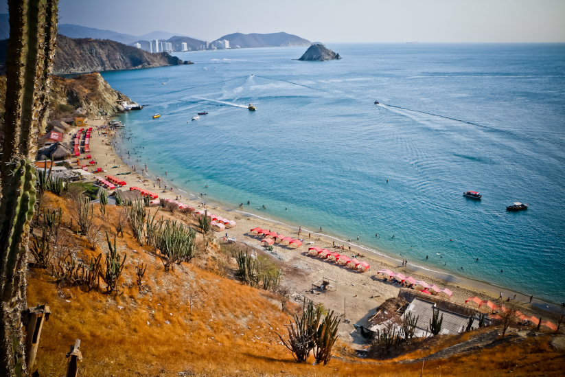 Playa Blanca, Santa Marta, Magdalena, Colombia