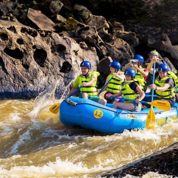 Rafting auf dem Río Fonce