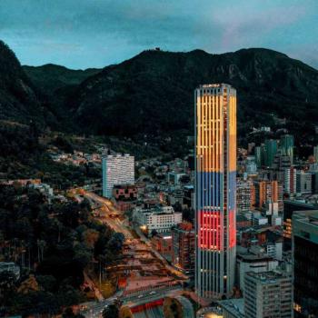 Vistas panorámicas de Bogotá desde la Torre Colpatria.