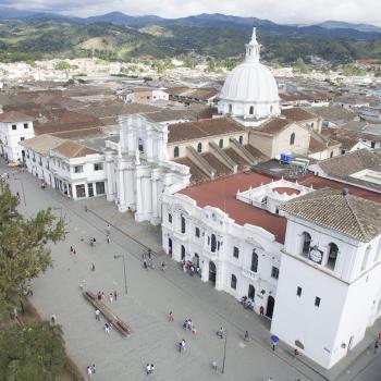 Vista aérea Popayán