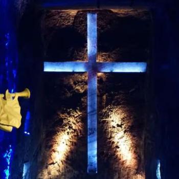 The Salt Cathedral of Zipaquirá, Cundinamarca Department.