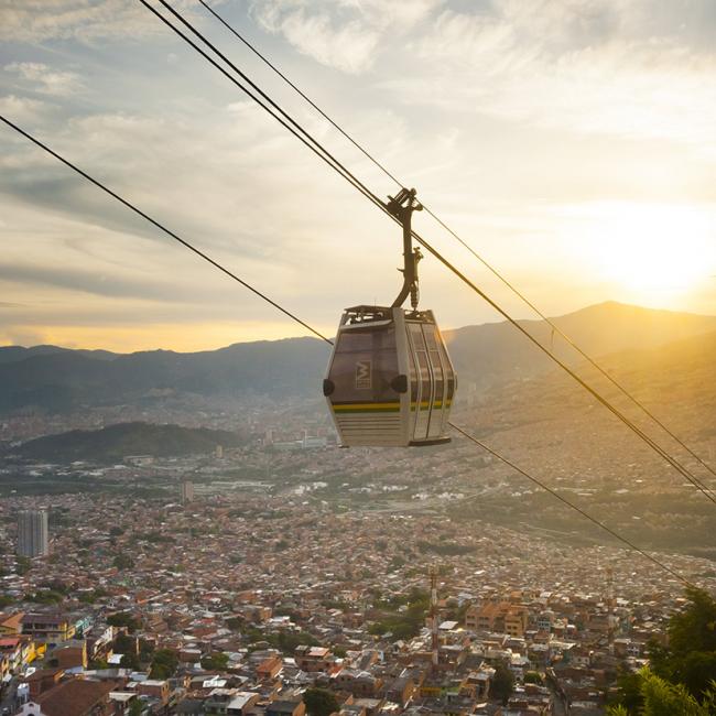 Medellín, nominated as the best weekend destination at the WTA 2018