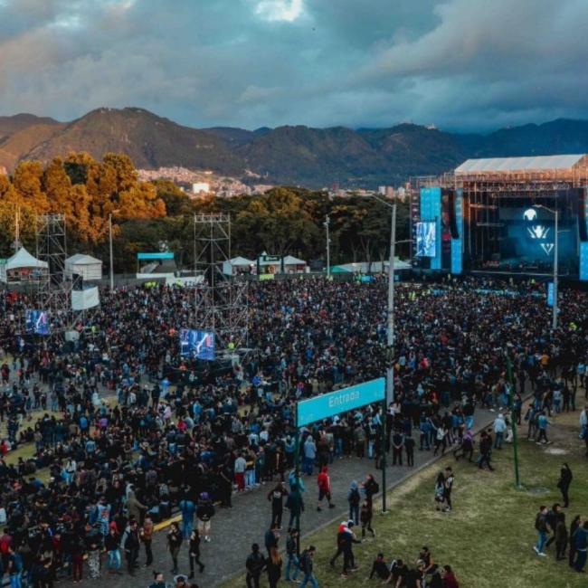 Rock al Parque at Simón Bolívar, Bogotá, Colombia.